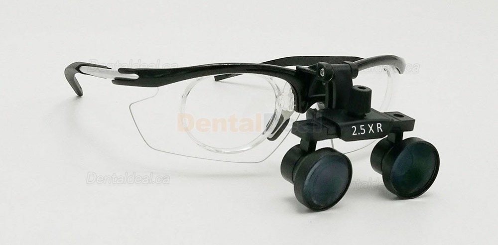 2.5X Dental Binocular Loupe Medical Surgical Glasses Antifogging